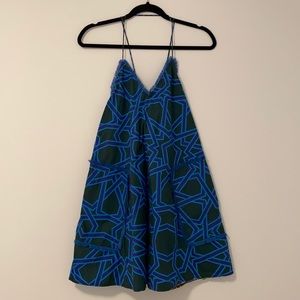 Topshop Unique trapeze dress